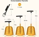 Snow shovel with Aluminum alloy - Image 3