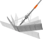 Snow Roof Rake w 16ft Pole