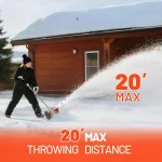 Litheli 20V Cordless Snow Shovel - Image 3