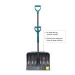 Yardworks HD EZ Grip Snow Shovel, Scoop, 19-in - Image 6